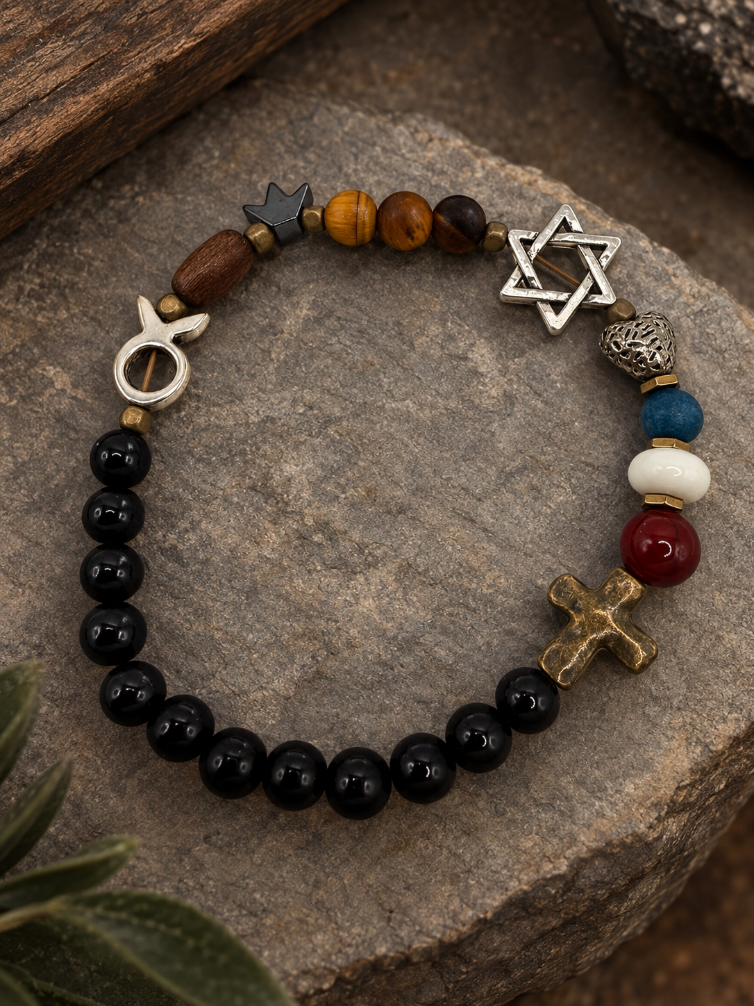 The Story of Jesus Bracelet — Stone Men’s Edition